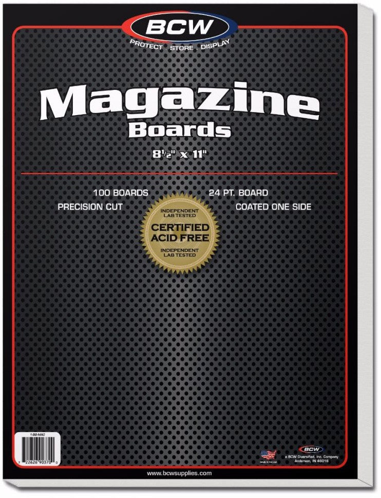 BCW MAGAZINE BOARDS