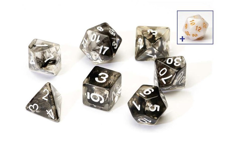 SIRIUS DICE SET - BLACK CLOUD