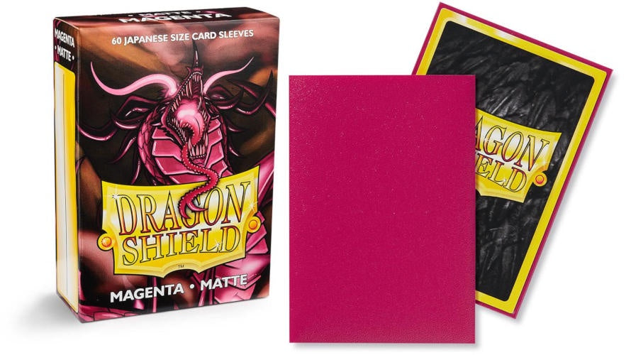 DRAGON SHIELD SMALL SLEEVES - MAGENTA