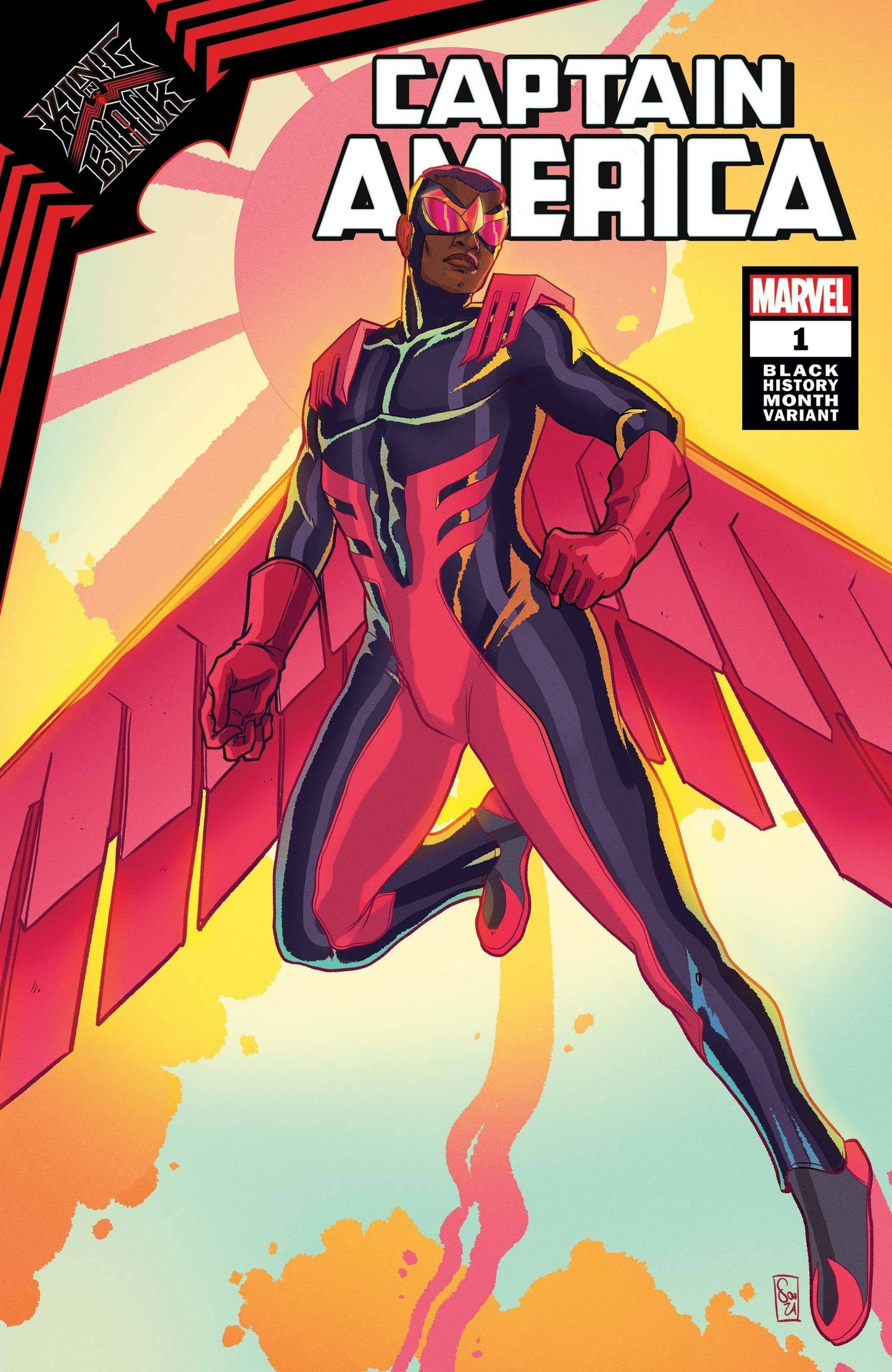 KING IN BLACK CAPTAIN AMERICA #1 BLACK HISTORY MONTH VARIANT