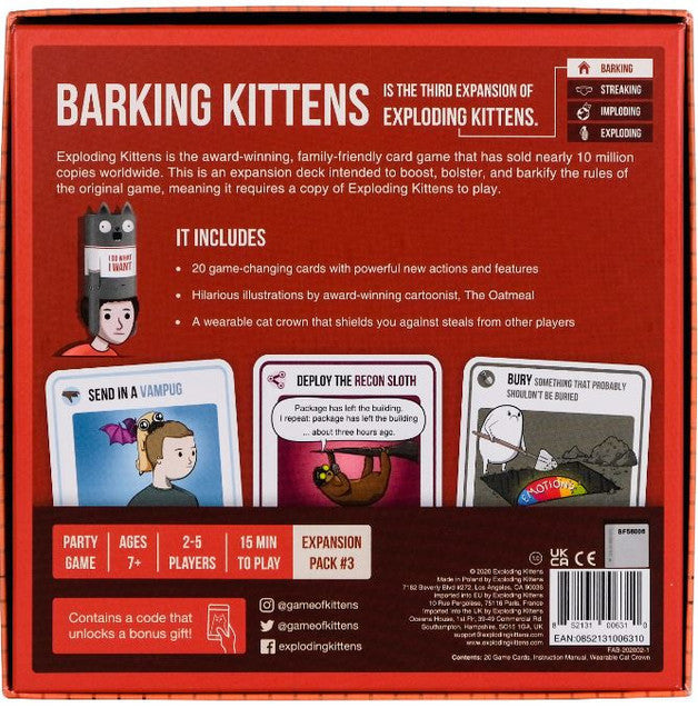 BARKING KITTENS