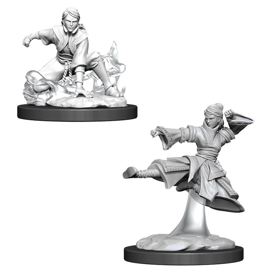 DUNGEONS & DRAGONS NOLZUR'S MARVELOUS UNPAINTED MINI: HUMAN MONK #2 (FEMALE)