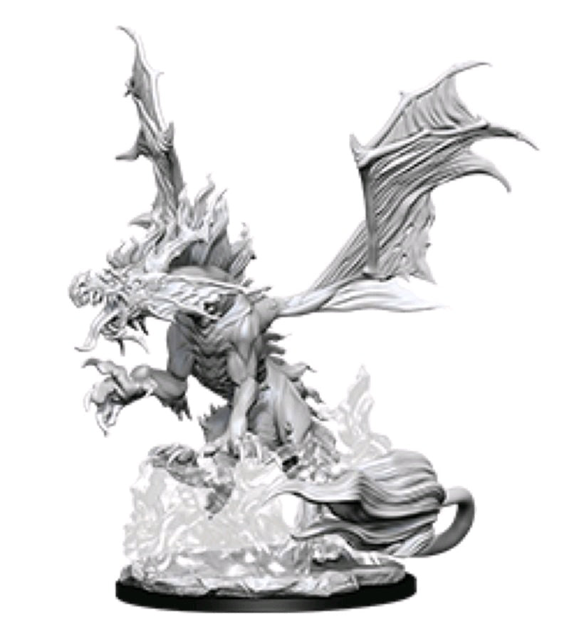 PATHFINDER BATTLES DEEP CUTS UNPAINTED MINI: NIGHTMARE DRAGON