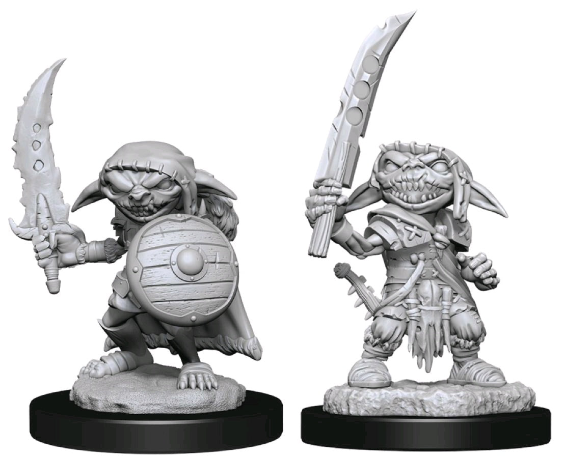 PATHFINDER BATTLES DEEP CUTS UNPAINTED MINI: GOBLIN FIGHTER (MALE)