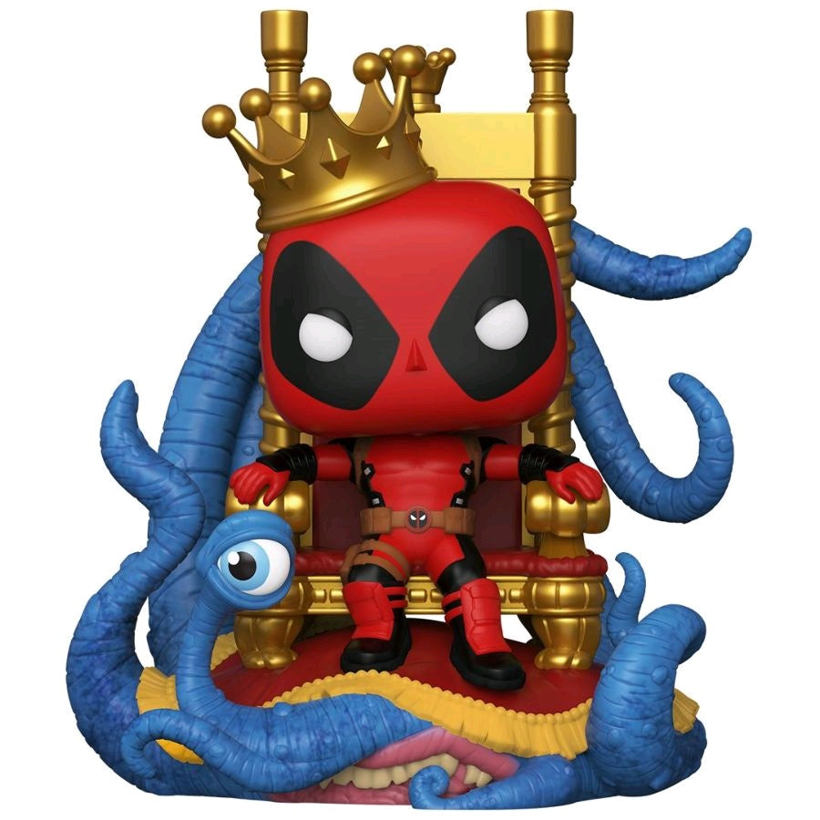 POP! MARVEL: KING DEADPOOL ON THRONE