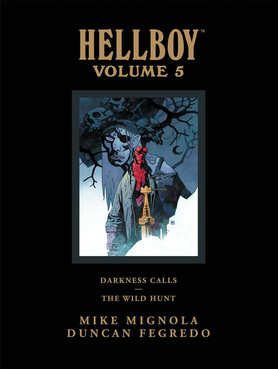 HELLBOY LIBRARY EDITION VOLUME 5 DARKNESS CALLS/THE WILD HUNT
