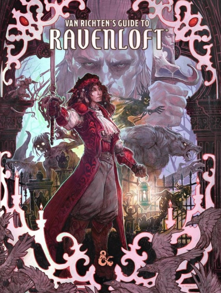 DUNGEONS & DRAGONS VAN RICHTEN'S GUIDE TO RAVENLOFT (ALTERNATE COVER)HC