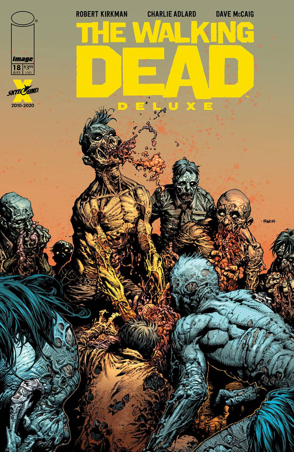 WALKING DEAD DLX #18 CVR A FINCH & MCCAIG