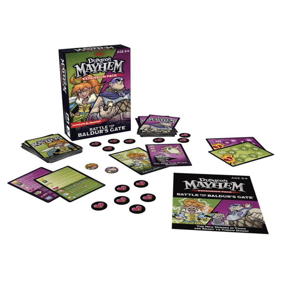 DUNGEONS AND DRAGONS DUNGEON MAYHEM BATTLE FOR BALDURS GATE