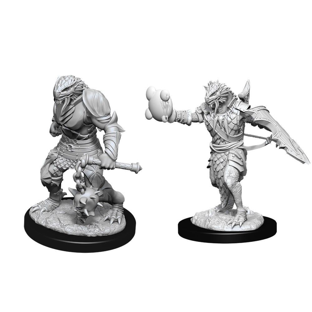 DUNGEONS & DRAGONS NOLZUR'S MARVELOUS UNPAINTED MINI: DRAGONBORN PALADIN (MALE) VERSION TWO