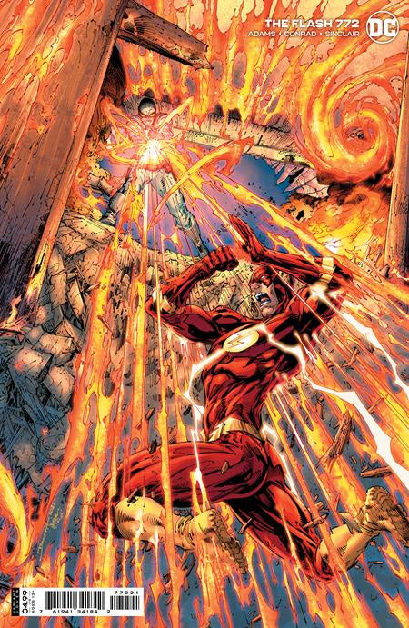 FLASH #772 CVR B BRETT BOOTH CARD STOCK VARIANT