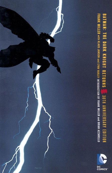 BATMAN DARK KNIGHT RETURNS 30TH ANNIVERSARY EDITION