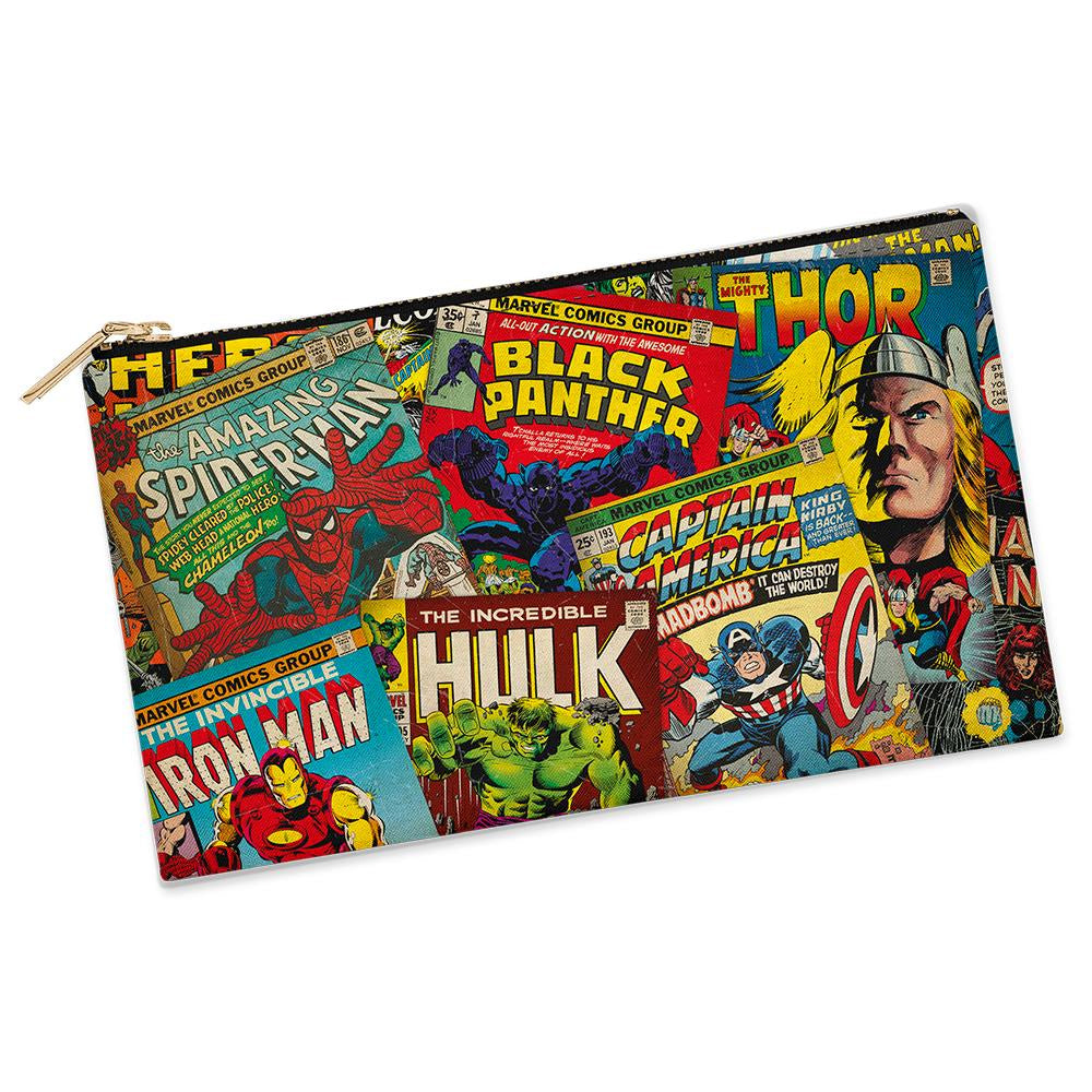 MARVEL COMICS MONTAGE PENCIL CASE