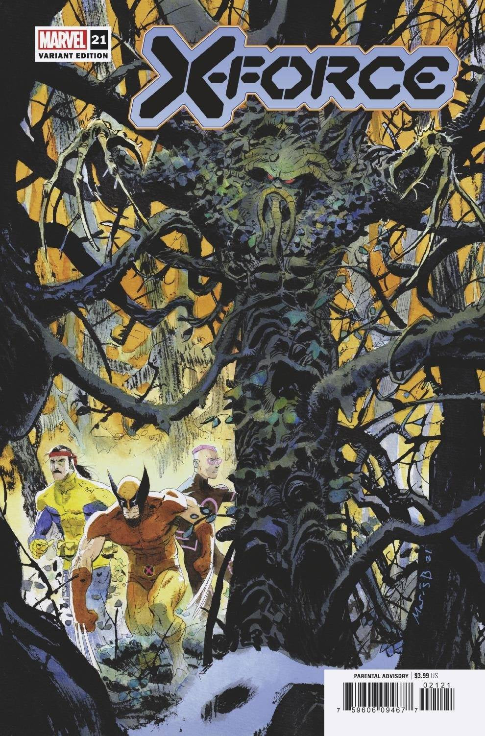 X-FORCE #21 BERGARA VARIANT
