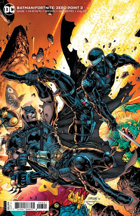 BATMAN FORTNITE ZERO POINT #3 (OF 6) CVR B JIM LEE AND SCOTT WILLIAMS CARD STOCK