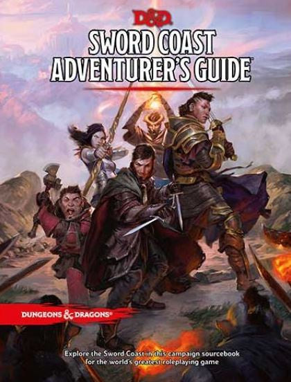 D&D SWORD COAST ADVENTURER'S GUIDE HC