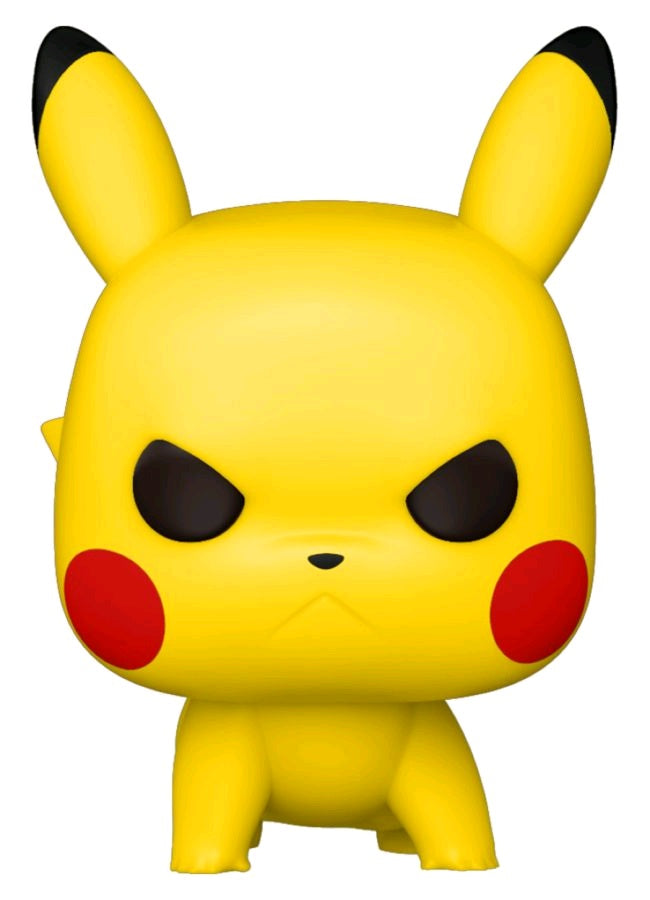 POP! GAMES: POKEMON: PIKACHU ANGRY CROUCHING