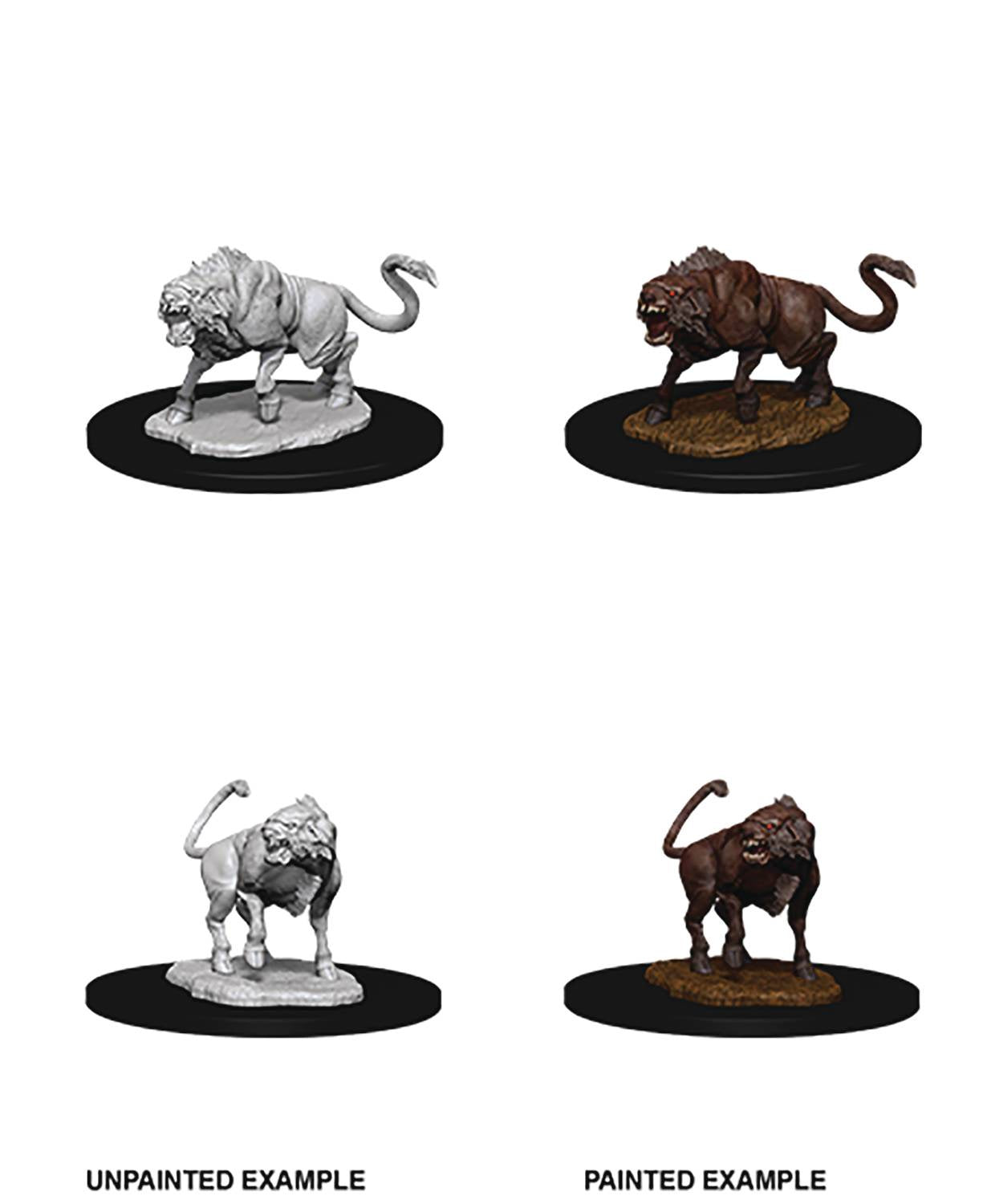 DUNGEONS & DRAGONS NOLZUR'S MARVELOUS UNPAINTED MINI: LEUCROTTA