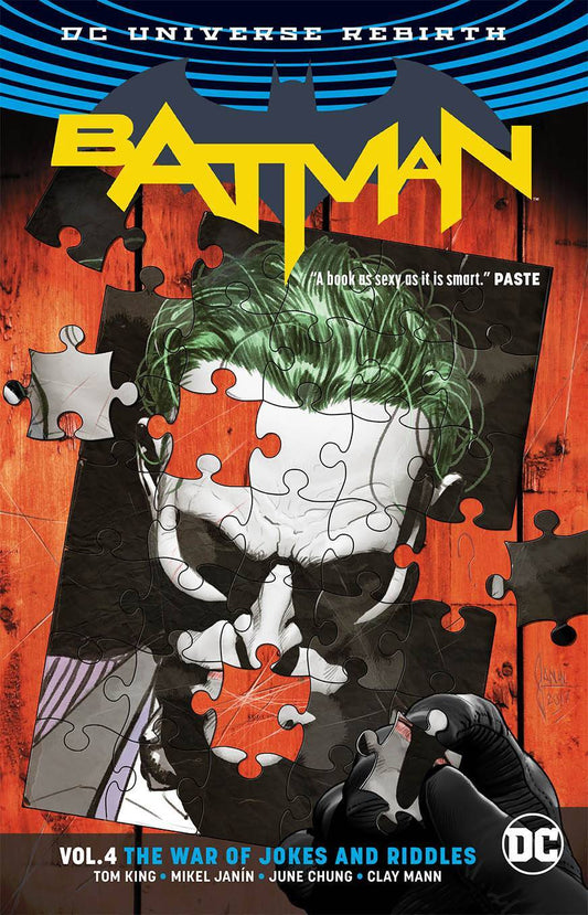 BATMAN VOLUME 04 THE WAR OF JOKES & RIDDLES (REBIRTH)