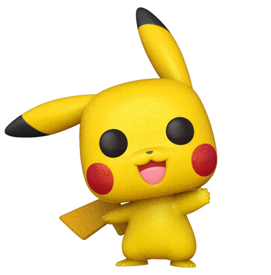 POP! GAMES: POKEMON: PIKACHU WAVING DIAMOND GLITTER