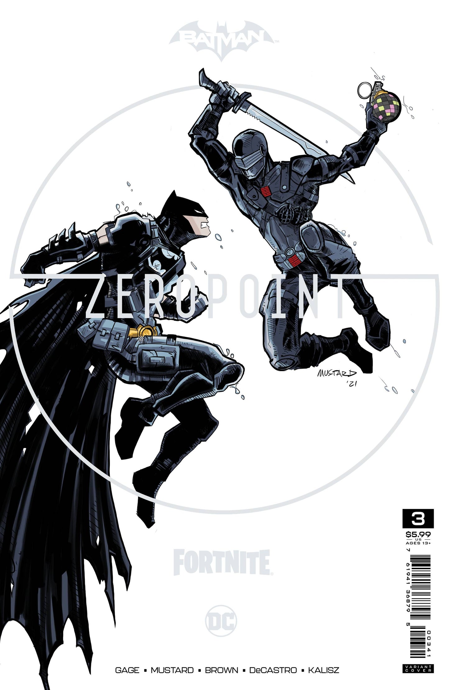BATMAN FORTNITE ZERO POINT #3 (OF 6) PREMIUM VARIANT C