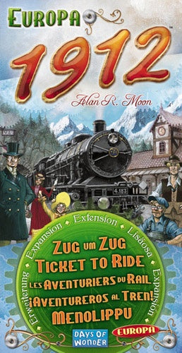 TICKET TO RIDE EUROPA 1912