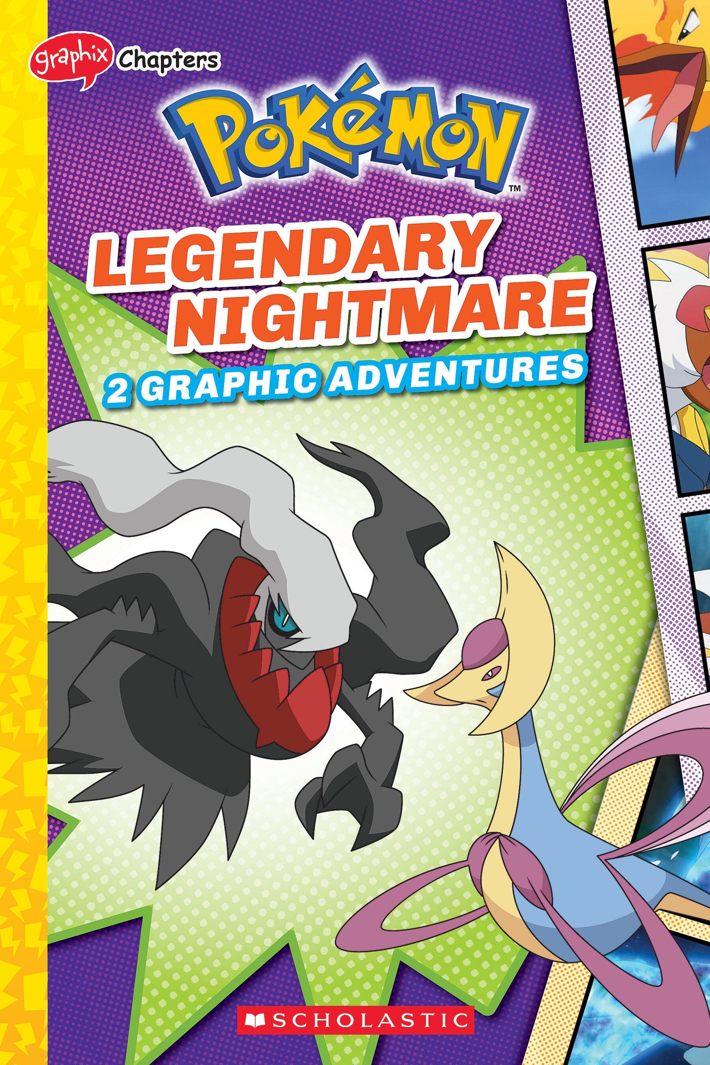POKEMON COMIC NOVEL #4 LEGENDARY NIGHTMARE