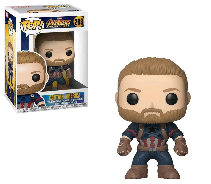 POP! MOVIES: AVENGERS INFINITY WAR: CAPTAIN AMERICA