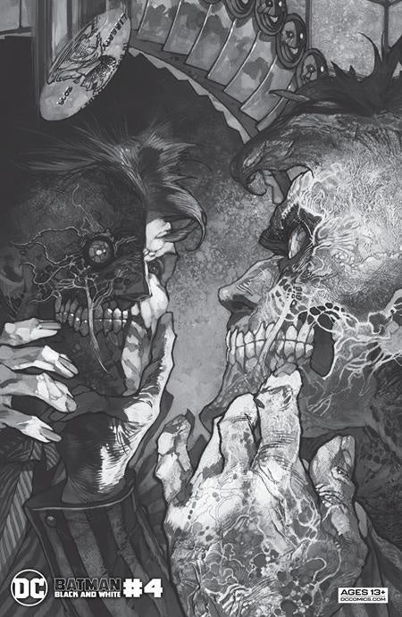 BATMAN BLACK AND WHITE #4 (OF 6) CVR C SIMONE BIANCHI TWO-FACE VARIANT
