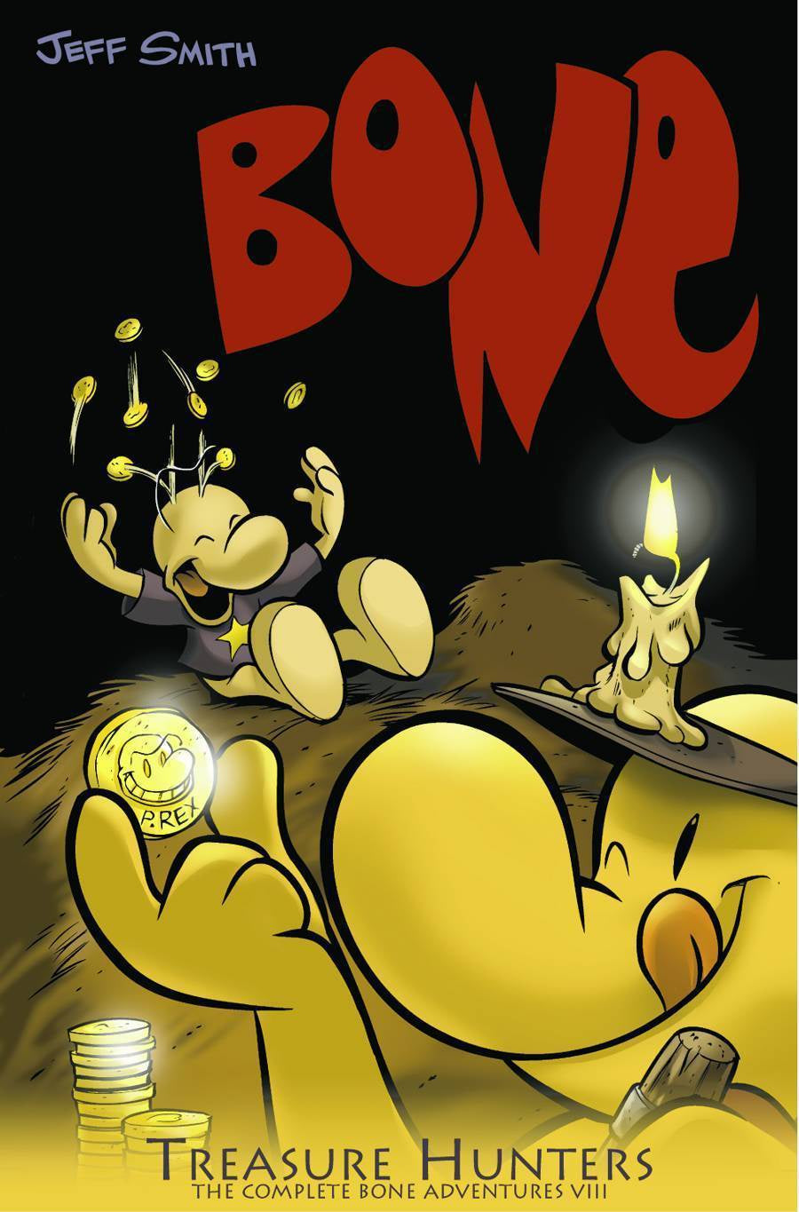 BONE COLOR EDITION VOLUME 08 TREASURE HUNTERS