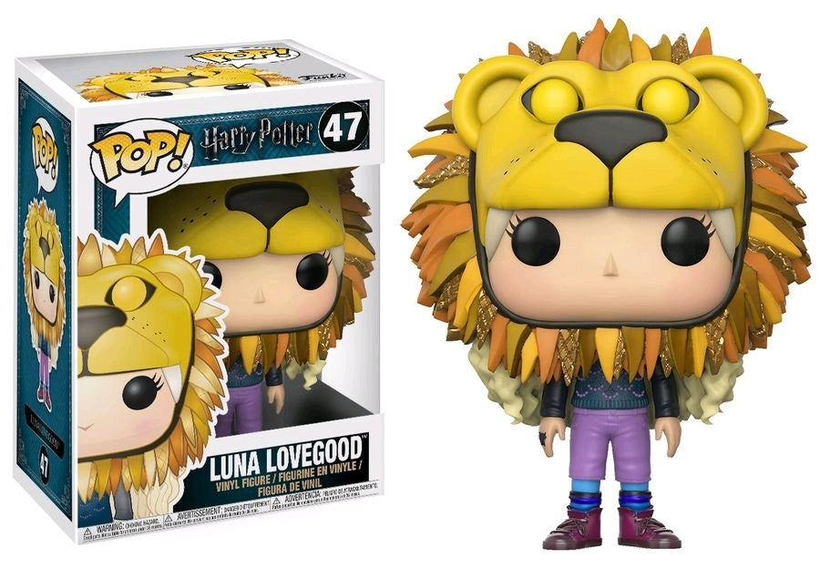 POP! MOVIES: HARRY POTTER: LUNA LOVEGOOD WITH LION HEAD
