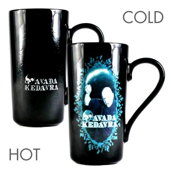 HARRY POTTER VOLDEMORT HEAT CHANGE LATTE MUG