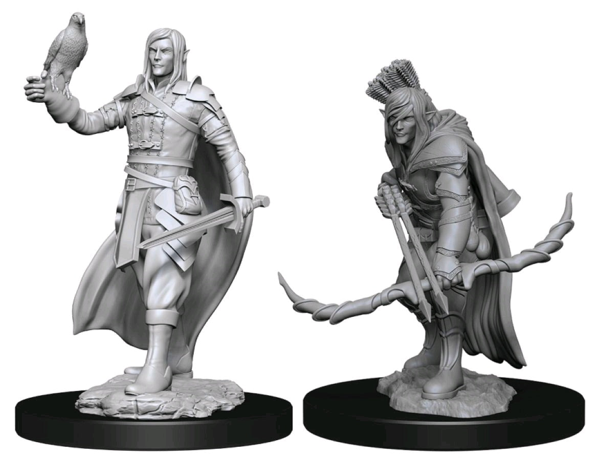 DUNGEONS & DRAGONS NOLZUR'S MARVELOUS UNPAINTED MINI: ELF RANGER (MALE) #2