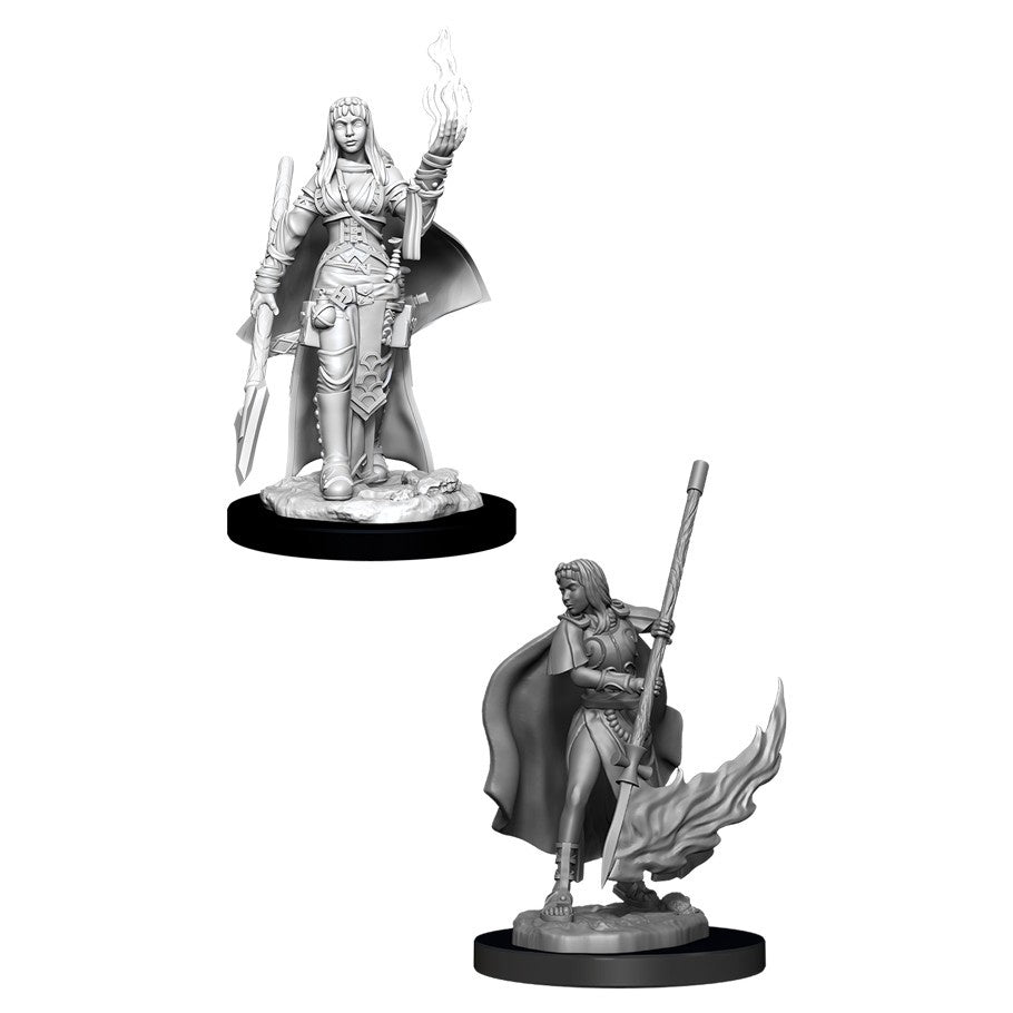 PATHFINDER BATTLES DEEP CUTS UNPAINTED MINI: HUMAN ORACLE (FEMALE)