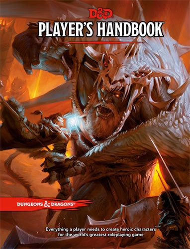 DUNGEONS & DRAGONS PLAYERS HANDBOOK HC
