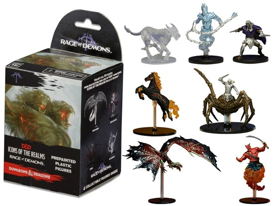 DUNGEONS & DRAGONS ICONS OF THE REALM RAGE OF DEMONS BOOSTER BOX