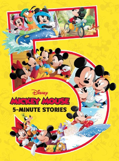 DISNEY MICKEY MOUSE 5 MINUTE STORIES HC