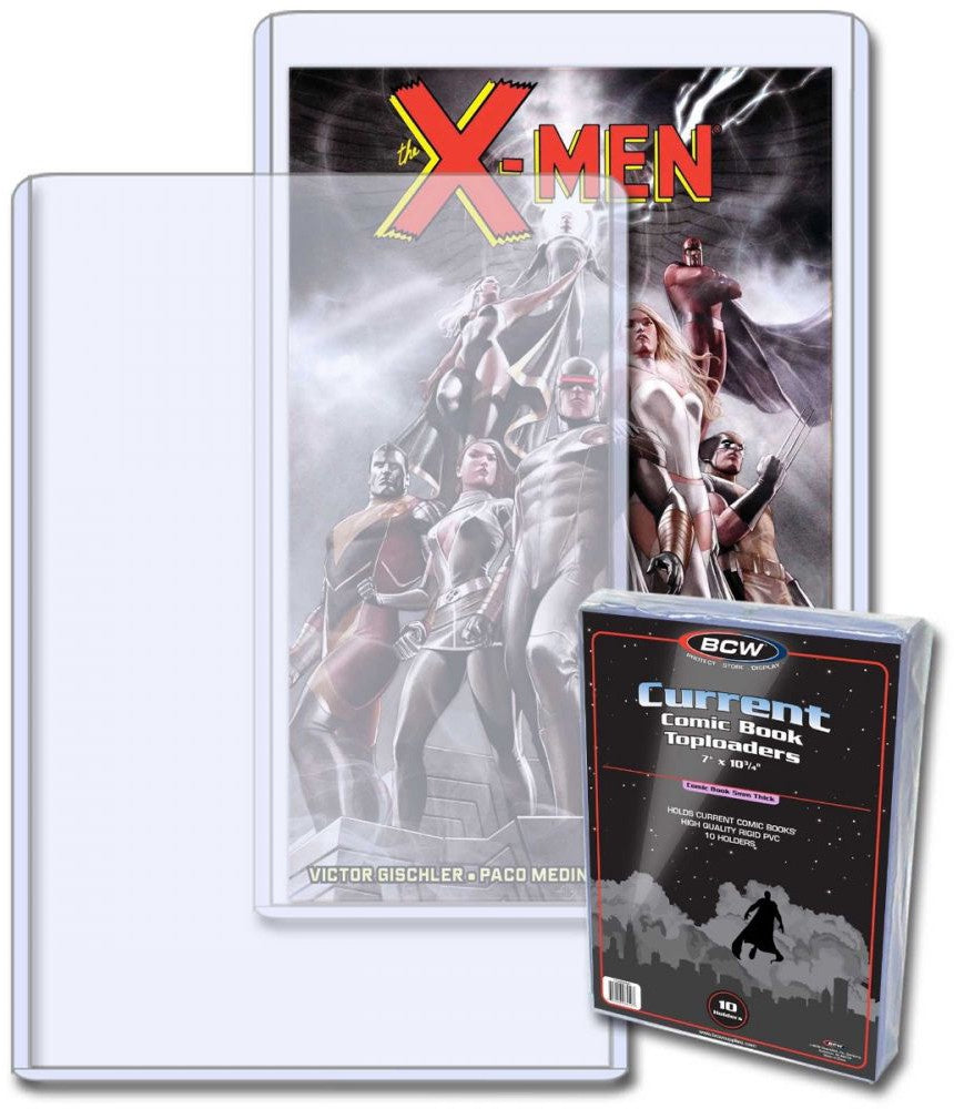 BCW CURRENT COMIC BOOK TOPLOADERS