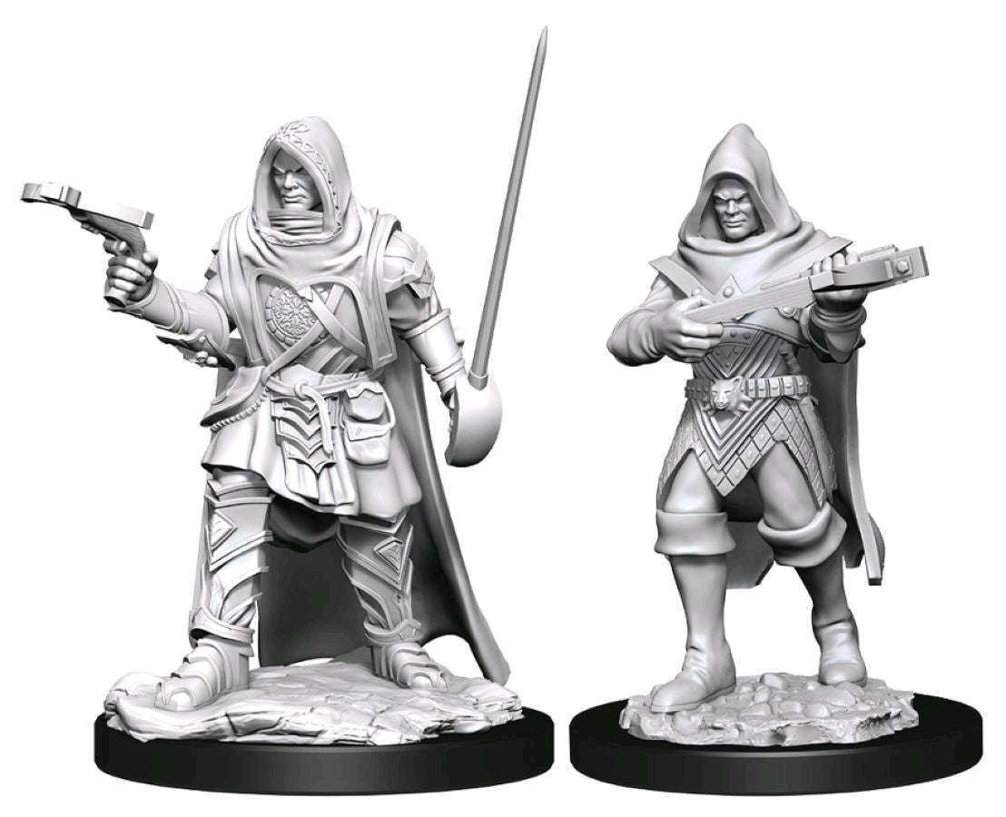 PATHFINDER BATTLES DEEP CUTS UNPAINTED MINI: HUMAN ROGUE (MALE) #2