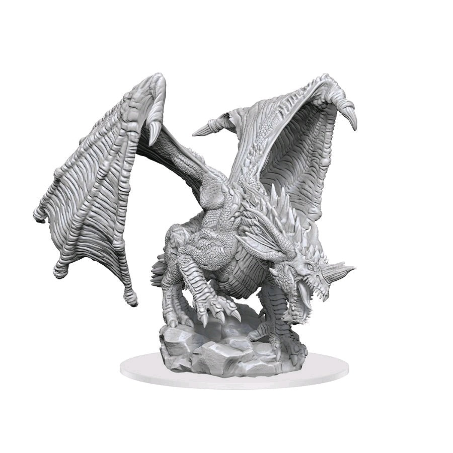 DUNGEONS & DRAGONS NOLZUR'S MARVELOUS UNPAINTED MINI: YOUNG BLUE DRAGON #2