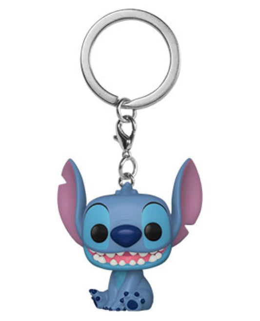 POCKET POP! DISNEY: LILO & STITCH: STITCH SITTING KEYCHAIN