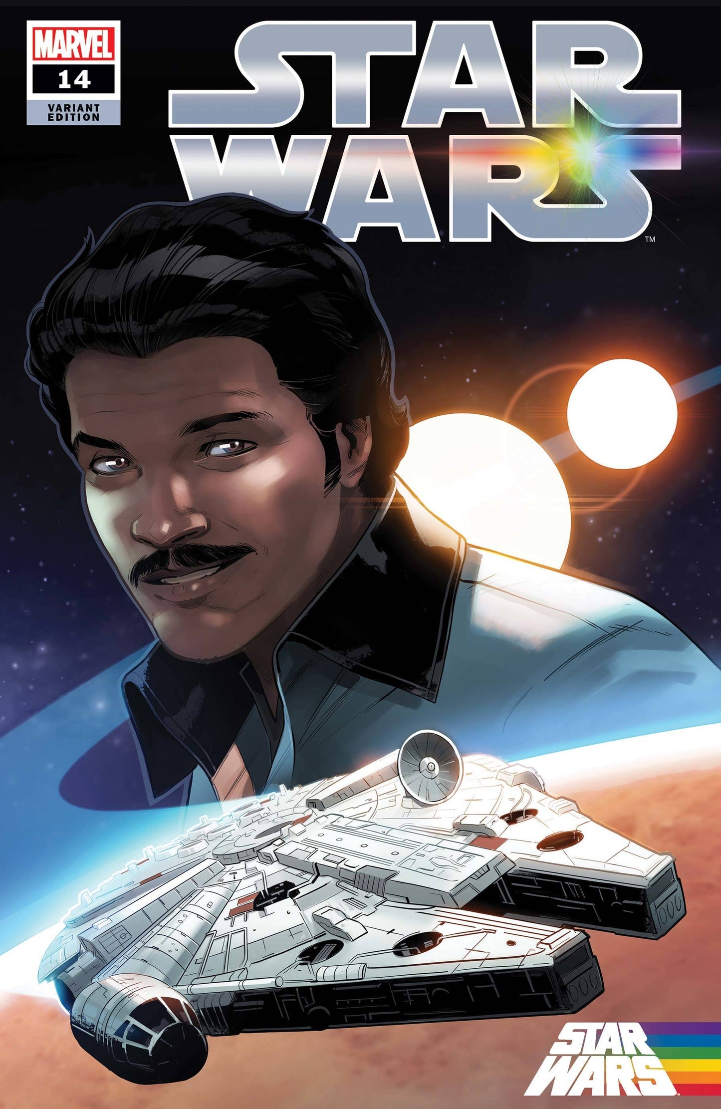 STAR WARS #14 BYRNE PRIDE VARIANT