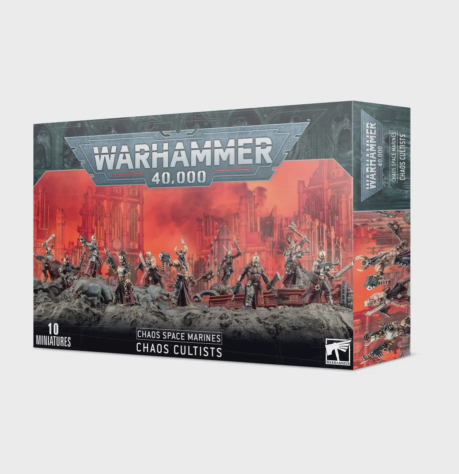 40K CHAOS SPACE MARINES CHAOS CULTISTS
