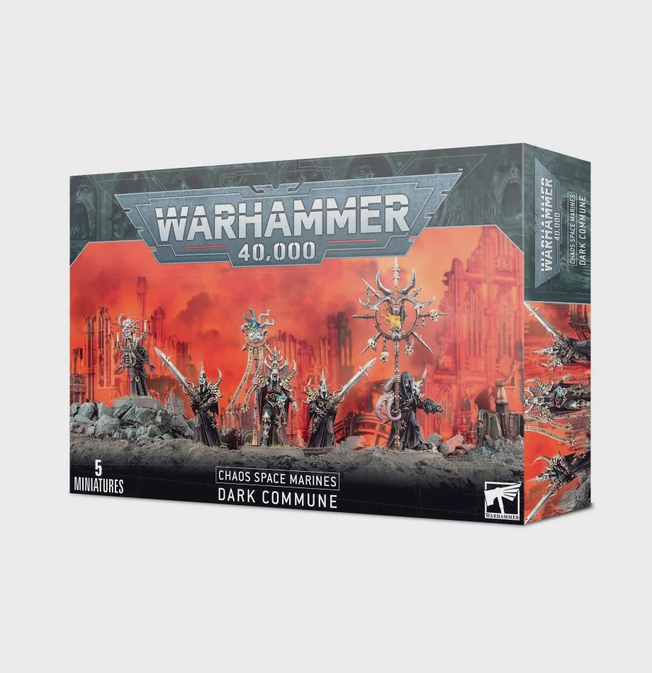 40K CHAOS SPACE MARINES DARK COMMUNE