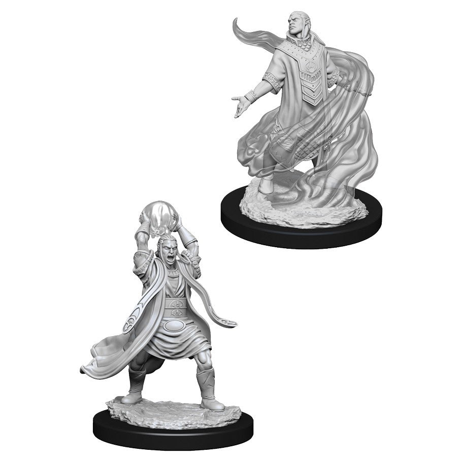DUNGEONS & DRAGONS NOLZUR'S MARVELOUS UNPAINTED MINI: ELF SORCERER (MALE)