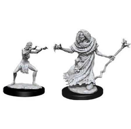 DUNGEONS & DRAGONS NOLZUR'S MARVELOUS UNPAINTED MINI: SEA HAG & BHEUR HAG