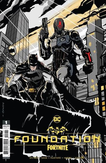 BATMAN FORTNITE #1 FOUNDATION (ONE SHOT) CVR C DONALD MUSTARD CARD STOCK VARIANT
