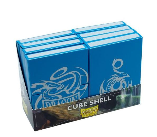 DRAGON SHIELD CUBE SHELL (8 COUNT) - BLUE
