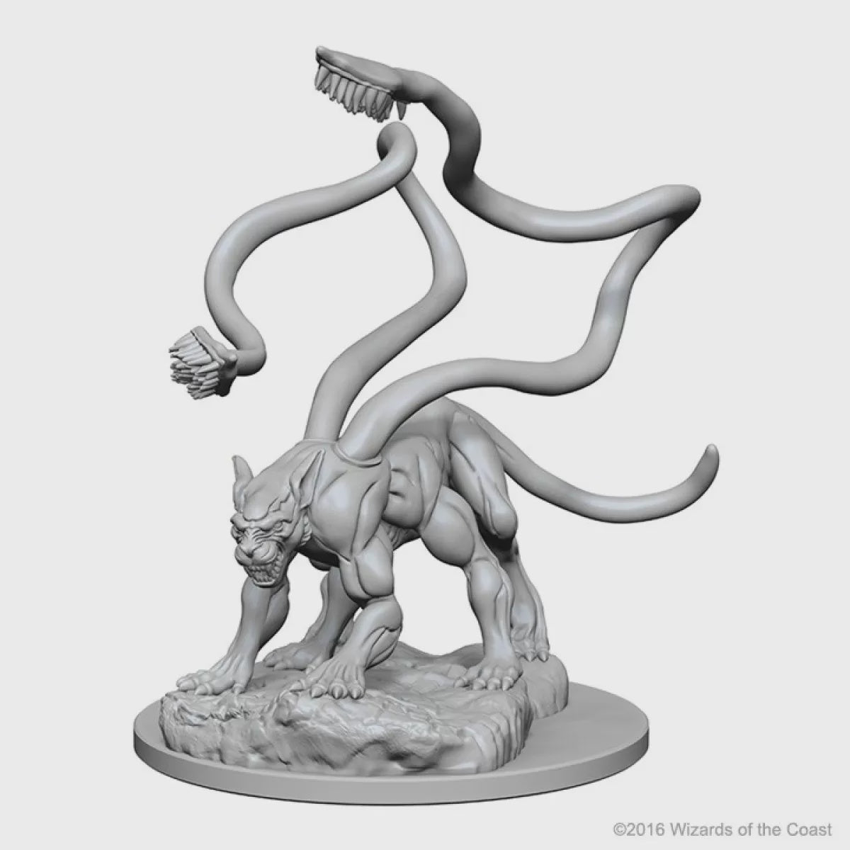 DUNGEONS & DRAGONS NOLZUR'S MARVELOUS UNPAINTED MINI: DISPLACER BEAST
