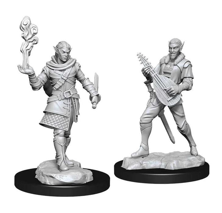 CRITICAL ROLE UNPAINTED MINI: PALLID ELF ROGUE & BARD